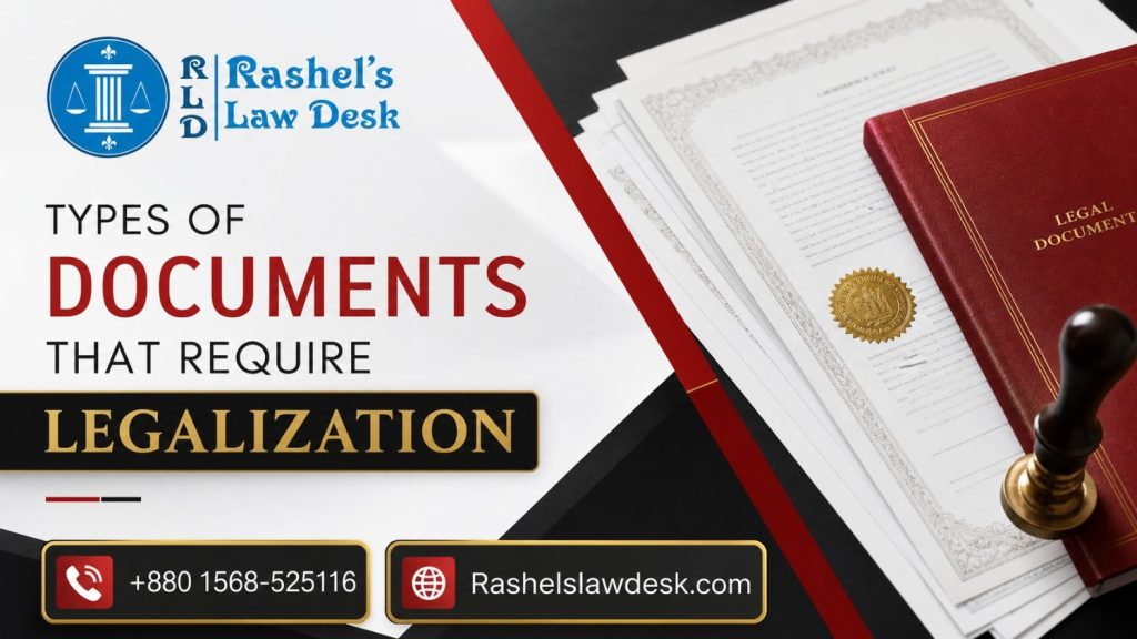 Types of Documents That Require Legalization image