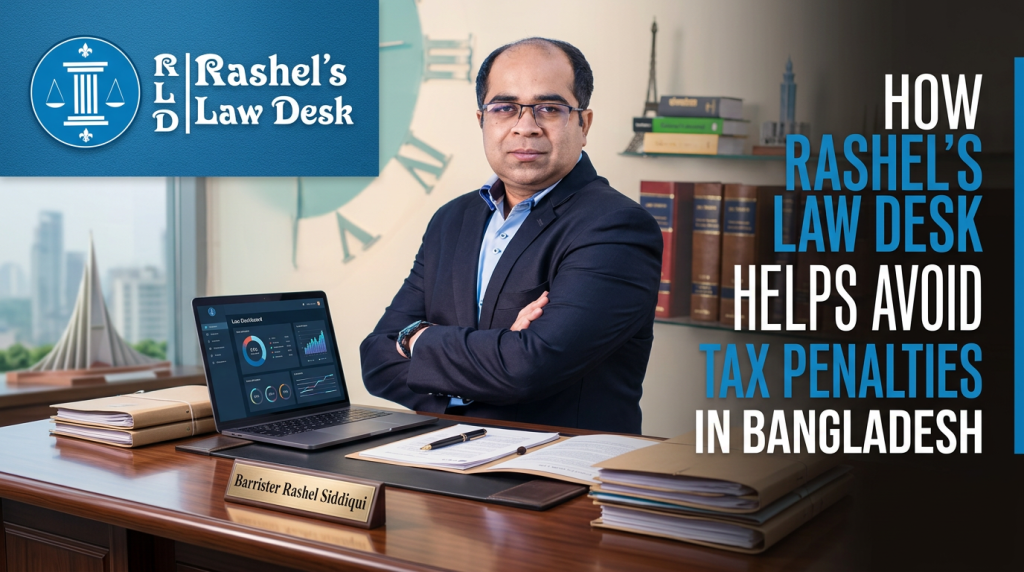 How Rashels Law Desk Helps About Avoid Tax Penalties Bangladesh image