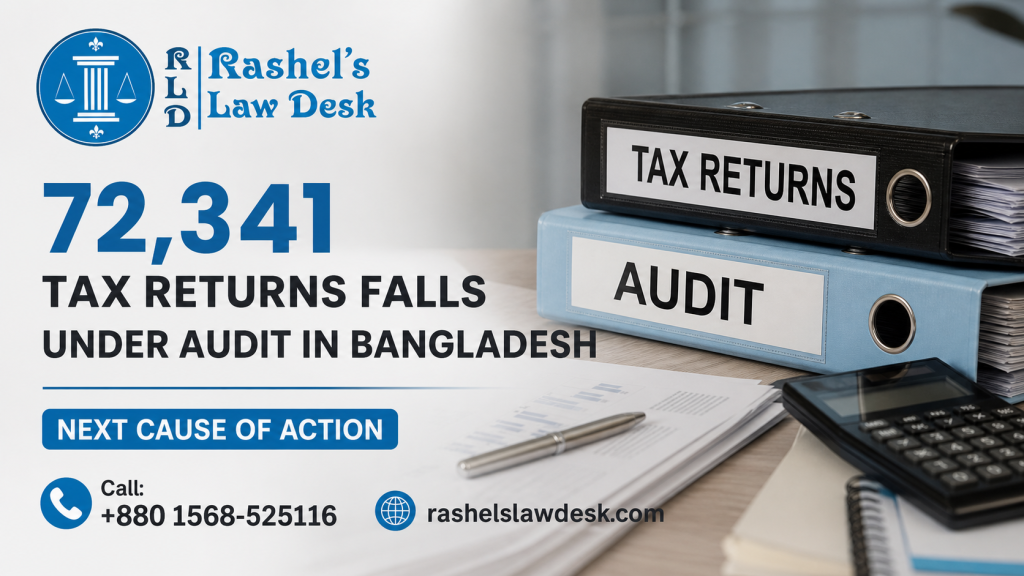 72341 Tax Returns Falls Under Audit in Bangladesh Next Cause of Action image